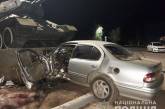 В Одесской области автомобиль на скорости протаранил танк: водитель погиб на месте
