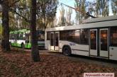 В центре Николаева остановились троллейбусы: аварийное отключение контактной сети