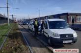 В Николаеве полиция задержала пьяного водителя, который устроил ДТП и сбежал
