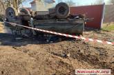 Под Николаевом перевернувшийся грузовик насмерть сбил женщину-пешехода