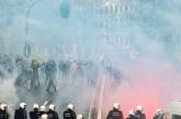 В Брюсселе полиция применила слезоточивый газ на акции протеста (видео)