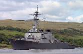 Эсминец ВМС США вошел в Черное море