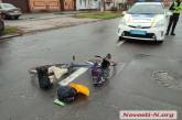 В центре Николаева «Шкода» сбила велосипедиста: у пострадавшего открытый перелом
