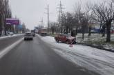 Гололедица в Николаеве: за час в городе произошло множество ДТП (видео)