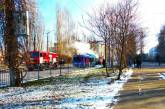 В Николаеве горит новый троллейбус (видео)