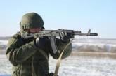 Российские разведчики тренировались в стрельбе у границы Украины