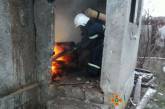 В Николаевской области при пожаре в заброшенном здании погиб мужчина