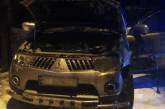 В Николаеве горел Mitsubishi Pajero Sport: тушили три пожарные машины