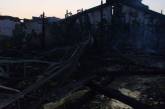 На Николаевщине четыре отделения пожарной охраны несколько часов тушили зернохранилище