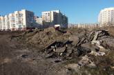 В Николаеве у берега реки обнаружили тонны строительного мусора (видео)