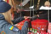 Николаевские спасатели проверили продавцов ярмарки на Серой площади
