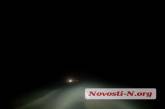 На трассе под Николаевом сильный туман (видео)