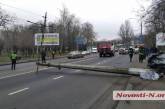 В Николаеве из-за ДТП заблокировано движение в микрорайон Соляные
