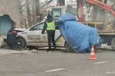 В Тернополе патрульные на служебном авто врезались в здание (фото)