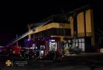 С пожаром в ресторане Daily Sport на протяжении двух часов боролись 45 спасателей