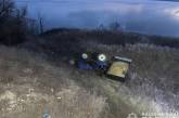 В Матвеевке минитрактор с прицепом слетел в кювет: погиб водитель