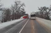 В Службе автодорог отчитались, что проезд по дорогам Николаевской области обеспечен