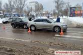 В центре Николаева столкнулись «Фольксваген» и «Тойота»