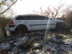 Возле с. Панкратово Николаевской области водитель автомобиля Peugeot 307 из-за скользкой дороги слетел в кювет