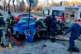 В Каменском столкнулись Mazda и Chevrolet: трое пострадавших