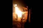 В Луганской области снаряд попал в жилой дом  (видео)