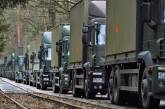 В Украину прибыла колонна грузовиков с боеприпасами из Польши