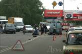 В Одессе столкнулись машина инкассаторов и мопед. Два человека в больнице