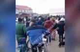 В Херсонской области жители вышли на митинг против оккупантов (видео)