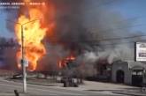 The New York Times опубликовала видео последствий попадания снаряда в газопровод в Харькове