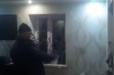 В Николаеве забравшийся в дом мародер попал на камеры видеонаблюдения (видео)
