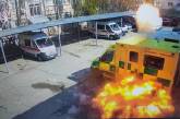 Ким показал видео момента обстрела детской больницы в Николаеве