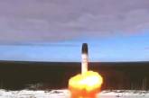 РФ испытала межконтинентальную баллистическую ракету «Сармат» (видео)