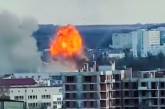 Появилось видео двойного удара ракетами «Калибр» по Львову