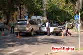 В центре Николаева столкнулись джип, «копейка» и микроавтобус