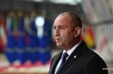 Президент Болгарии раскритиковал решение парламента помочь Украине