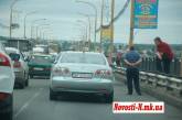 На Варваровском мосту столкнулись 3 автомобиля. Со стороны Одессы многокилометровая  пробка