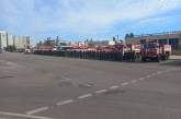 В Энергодаре пожарные вышли на протест против оккупантов: их избили, а технику разбили 