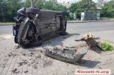 В Николаеве после столкновения с «Опелем» перевернулся «Фольксваген» - водителя нашли в кабине мертвым