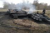 Николаевские морпехи показали, как уничтожают танк врага (видео)