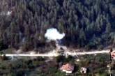 Появилось видео, как николаевские десантники уничтожили две БМП-2 с боекомплектами