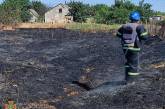 В Николаевской области из-за обстрелов горели ангар, насосная станция и 82 га пшеницы