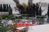 Появилось видео момента сегодняшнего ракетного удара по АЗС в Николаеве