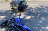 В Николаеве «Шевроле» сбил мотоциклиста – пострадали два человека