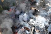 Николаевские спасатели тушили пожары на местах обстрелов (видео)