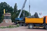 В Переяславе снесли монумент к 300-летию воссоединения Украины с россией