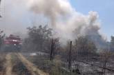 В Николаевской области из-за обстрелов горели дача, поле с зерновыми, сухая трава