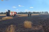 Обстрелы Николаевской области: горели поля с урожаем и кладбище