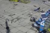 Опубліковано відео моменту «прильоту» ворожої ракети по Вінниці