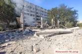 З'явилися фото зруйнованого у Миколаєві НУК ім. Адмірала Макарова (фото, відео)
