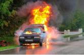 В окупованому Херсоні вибухнула машина: у ній міг бути колаборант (відео)